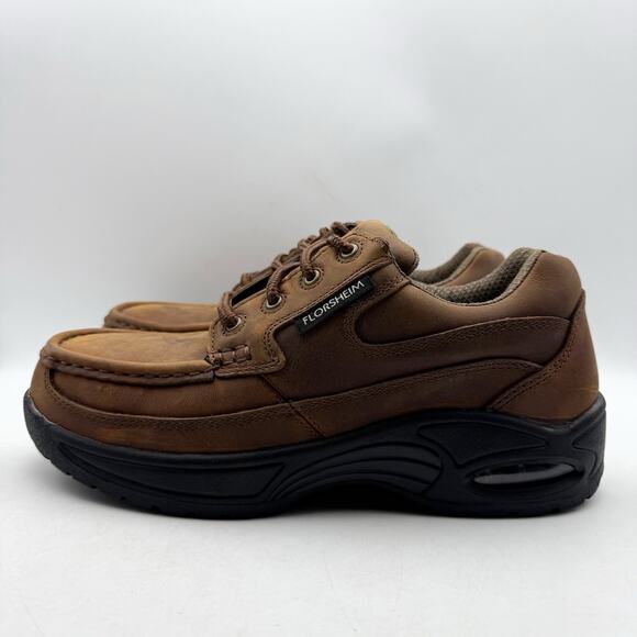 Florsheim Mens Polaris Composite Toe Work Shoes US 9.5 Wide Brown Leather NIB main image 6